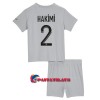 Virallinen Fanipaita + Shortsit Paris Saint-Germain Hakimi 2 Vieraspelipaita 2022-23 - Lasten